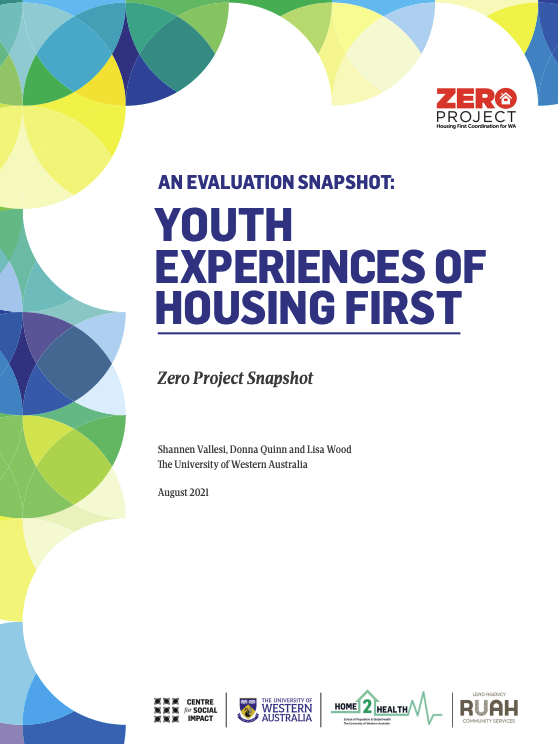 Evaluation Snapshot: Youth Experiences of Housing First