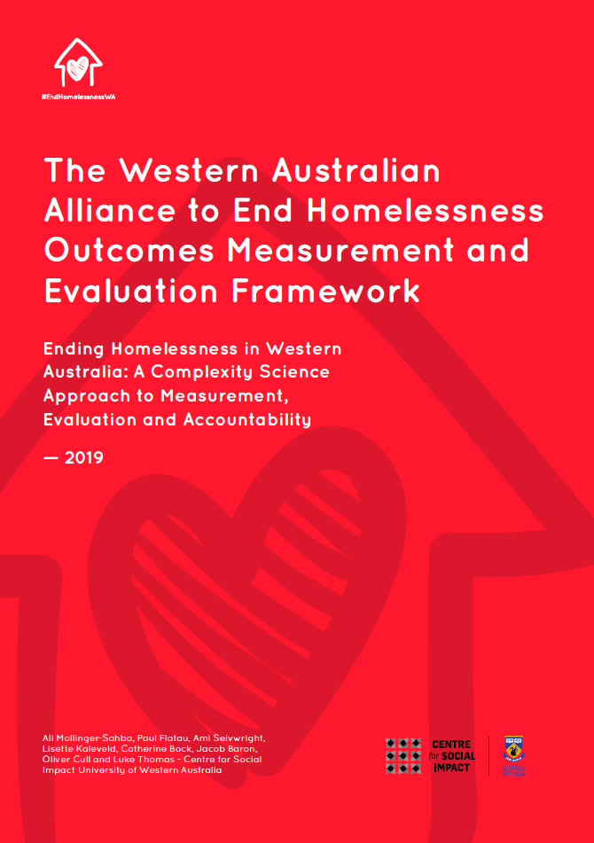 WAAEH Outcomes, Measurement Framework