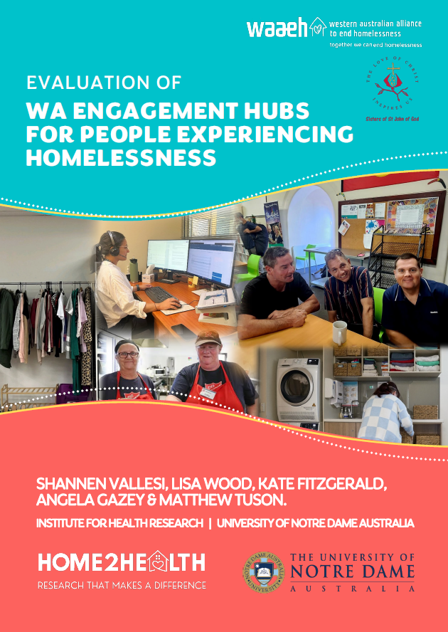 Evaluation of WA Engagement Hubs for people experiencing homelessness